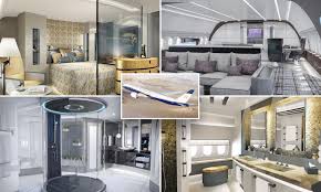 The most expensive aircraft on the boeing co. Inside Boeing S Amazingly Opulent 300 Million 777x Long Haul Jets With A Cinema Area Daily Mail Online