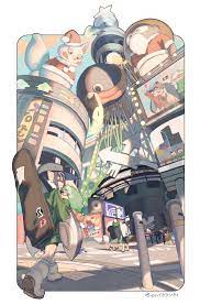 paintings おしゃれまとめの人気アイデア pinterest ayumi suragi スプラトゥーン 壁紙 イラスト スプラトゥーン かわいい