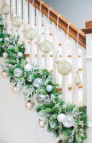Map out the center of the railing you are attaching to with a tape measure or count the spindles. Pin On Holiday Ready Home