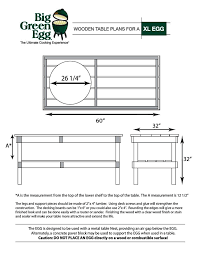Diy Big Green Egg Table Plans Big Green Egg Grill Green Egg Grill Big Green Egg Table