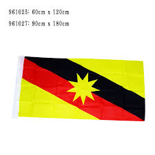 Peninsular malaysia, which is on the malay peninsula, and east malaysia, which is on the island of borneo. Yfe1998 Com My Sarawak Flag 961025 961027