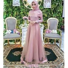 Model baju gamis brokat ini merupakan model pakaian dengan kombinasi trendi yang terbaru. 50 Model Baju Gamis Brokat Kombinasi Modern Terbaru