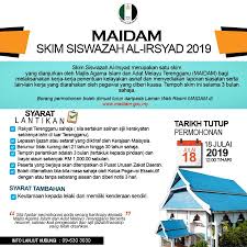 Cara permohonan bantuan maidam 2020. Permohonan Maidam Terengganu 2019