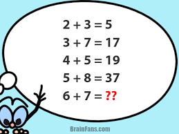 The reality is that math problems can help students learn how to navigate the world around them in some really practical ways, strengthening rationale thought, prob. Number Puzzle With Answer Number And Math Puzzle Brainfans