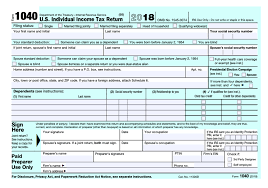 Irs Releases New Not Quite Postcard Sized Form 1040 For 2018 Plus New Schedules Tax Forms Irs Tax Forms Income Tax