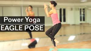 Watch This Video To Learn The Eagle Pose Yoga Helpful In Empowering Your Leg Yoga For Climbing Fast Weight Loss Diet Weight Loss Eating Plan Reduce Weight
