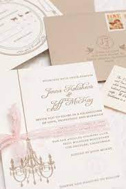 A Sophisticated Chandelier Design Graces The Invitations Along With A Signature Chandelier Wedding Invitations Wedding Invitations Unique Wedding Invitations