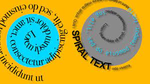 How To Create Spiral Text / Type In Photoshop Tutorial | Graphicxtras -  Youtube