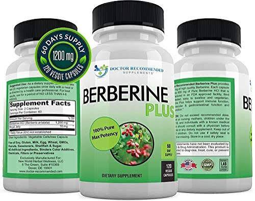 Berberine Plus 1200mg Per Serving - 120 Veggie in Pakistan | Shoppingbag.pk