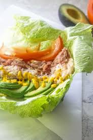 homemade unwich lettuce wrap sandwich