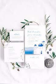 Wedding Invites Stationery Details In Santorini Destination Wedding Photograp Santorini Wedding Invitation Destination Wedding Invitations Santorini Wedding