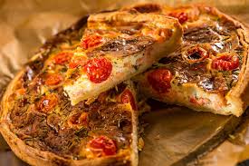 Quiche Au Thon Et Tomates A La Moutarde Recette Recette Tarte Au Thon Recettes De Cuisine Tarte Au Thon