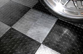 You can still get your favorite coin and diamond patterns in the soft pvc garage flooring tiles in 10+ vibrant colors. Coin Grid Loc Tiles Designer Plastic Garage Floor Tile
