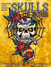 This will open a new window/tab. Grayscale Adult Coloring Books Skulls Bones Life Escapes Adult Coloring Books 48 Grayscale Coloring Pages Of Skulls Bones Cute Creepy Fun Designs Hawthorne Kimberly 9781699192818 Amazon Com Books