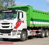 Buy ISUZU 6WG1 420HP Middle Lifting Dump Truck,Chinese ISUZU ...