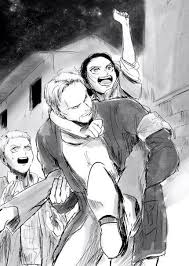 Reiner Gabi Falco Shingeki No Kyojin Attack On Titan Snk Marley Eren Jaeger Les Combattants Titans