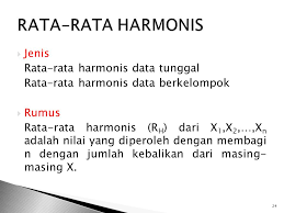 Check spelling or type a new query. Bab V Ukuran Pemusatan Rata Rata Ukur Dan Harmonis Pertemuan Ke 6 Ppt Download