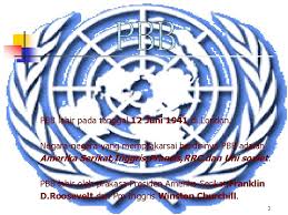 United nations atau disingkat un) adalah sebuah organisasi internasional yang anggotanya hampir seluruh negara di dunia. 1 Organisasi Organisasi Yang Akan Kita Bahas N