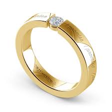 I am looking for something personal and creative to put on my fiance's wedding band. The 15 Most Romantic Engagement Ring Engraving Ideas