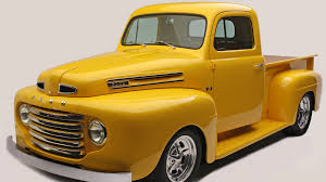 Image result for Vermilion 1950 Ford Truck