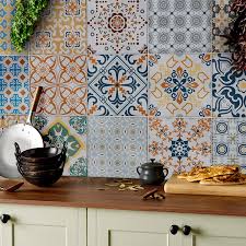 See more ideas about floor patterns, victorian, tile floor. 24pc Waterproof Tile Stickers Kitchen Victorian Portuguese Moroccan Mosaic Style Tile Stickers Transfers Cover For 4x4 10x 10cm Tile Kitchen Bathroom Stick On Wall Peel And Stick Tile Decals Amazon Co Uk Home