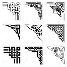 set of borders embroidery cross floral motifs celtic corners celtic border celtic designs