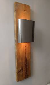 Applique Murale Bois Et Inox Luminaires Par Dacdart Applique Murale Bois Luminaire Bois Luminaire