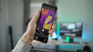 Thermal vision cameras consist of a lens that allows only ir radiation to pass through (such as a doped germanium lens) and. Hands On Flir One Pro Turns Your Iphone Into A Thermal Imaging Camera That S Helpful For Homeowners Video 9to5mac