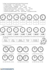 Ceasul Interactive Worksheet In 2020 Worksheets Interactive Workbook