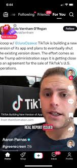 This will not be good if US billionaires own it . The new version tik tok  only for US resident. Coming Sep 1 , 2025 I rather stay