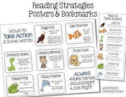 Growing Firsties Reading Strategy Freebie Reading Strategies Posters Reading Strategies Reading Strategy Bookmarks