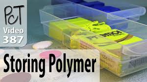 The ventilation part might mean putting it in front of a fan, even also on a rack so all sides are accessible to the moving air. Storing Polymer Clay In Small Plastic Drawers Youtube