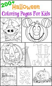Some of these costumes are about monsters, vampires, skeletons, witches, and ghosts. 200 Free Halloween Coloring Pages For Kids The Suburban Mom