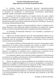 Dicha distinción ha existido desde fines del siglo xix, pero ocupada en cada ocasión por distintos partidos que han participado en la gestión del estado o han estado representados en el. Lista Constituyente Inscripcion Por La Ventana De Teresa Marinovic Sigue Desangrando Publicamente A Chile Vamos El Mostrador