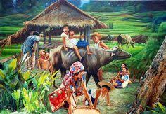 Rural Farm Life In The Philippines By Dante Hipolito Philippine Art Art Art Village