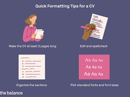 How to write a curriculum vitae (cv) for a job in 2021. Curriculum Vitae Cv Format Guidelines With Examples