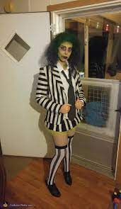 Like this video for more diy costume/makeup videos!this was actually a lot of fun to do. Lady Beetlejuice Costume Diy Costumes Under 35