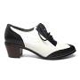 Black and white shoes from remixvintageshoes.com