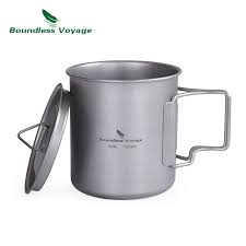 ⭐ take offers and discounts to october 2020. Boundless Voyage 420ml Titanium Cup With Cup Lid Camping Mug Outdoor Water Tea Cup Big Discount 8f086 Cicig