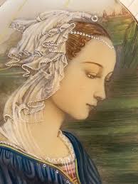 Hand Retouched Print, Saint in Prayer, 20th Century