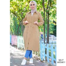 Cift Cepli Modelden Olusan Trenckotun Kol Ucu Lastikli Modeldir Boydan Fermuarli Modelden Olusan Trenckot Beli Ip Buzgulu Modeldir Uzun K Trenckot Moda Triko