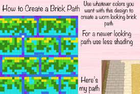 I Made A Guide For Brick Paths Animalcrossing Qr Codes Animal Crossing Animal Crossing Animal Crossing Game