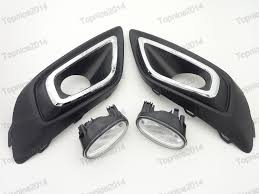 Replacement Front Fog Lights Lamps Fog Light Covers Kits For Honda Jade 2014 2015 Lamp Light Lights Honda