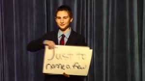 I will get us all working together and helping each other in both studies and other. Best Middle School Election Speech Ever Zach Oschin Youtube