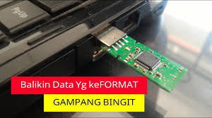 Cara Recovery Flashdisk Kembalikan Data Yang Keformat Dengan Mudah Youtube