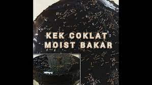 Istimewa resipi ini, ia dibakar menggunakan ketuhar. Kek Coklat Moist Bakar Dengan Tepung Kek Coklat Fbn Youtube