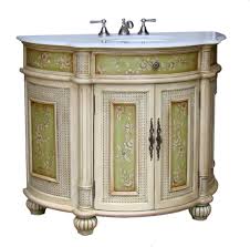 Get free shipping on qualified 60 inch vanities, double sink bathroom vanities or buy online pick up in store today in the bath department. Adelina 41 Inch Antique Hand Painted Bathroom Vanity Fully Assembled White Marble Counter Top