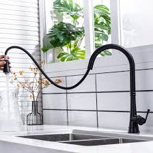 Greenspring kitchen faucet black traditional period single ceramic lever kitchen sink faucet mixer tap one hole wet bar sink faucet oil rubbed bronze. Vintage Black Kitchen Faucet Pulling Down With One Handle Arcora Faucet