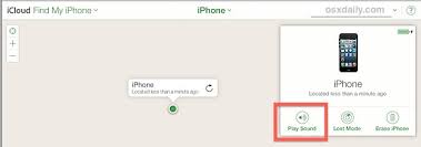 Find A Misplaced Iphone By Making It Beep Remotely With Icloud Osxdaily