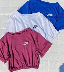 Nike Adidas Reworked Crop Top Fabric Ilay Online Shop Facebook